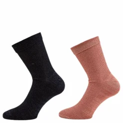 2-Pack Chunky Rib Junior Pink/Black