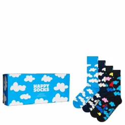 4-pack Cloudy Socks Gift Set Light Blue