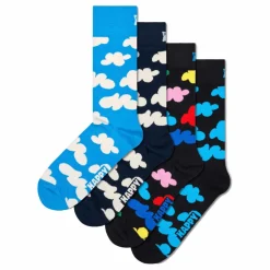 4-pack Cloudy Socks Gift Set Light Blue