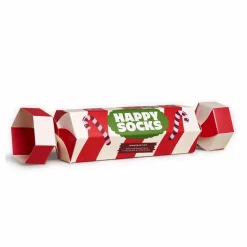 2-pack Holiday Striped Cracker Dark Red