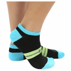 2-pack Lady Low-cut Blue/Grey