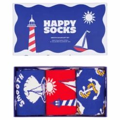 3-pack Smooth Sailing Socks Gi Blue