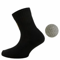 2-Pack Sports Socks - Alvin Black