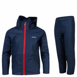 Packable Rain Set Youth Blue