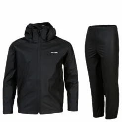 Packable Rain Set Youth Black