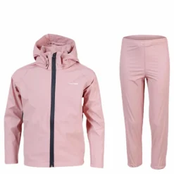 Packable Rain Set Youth Pink