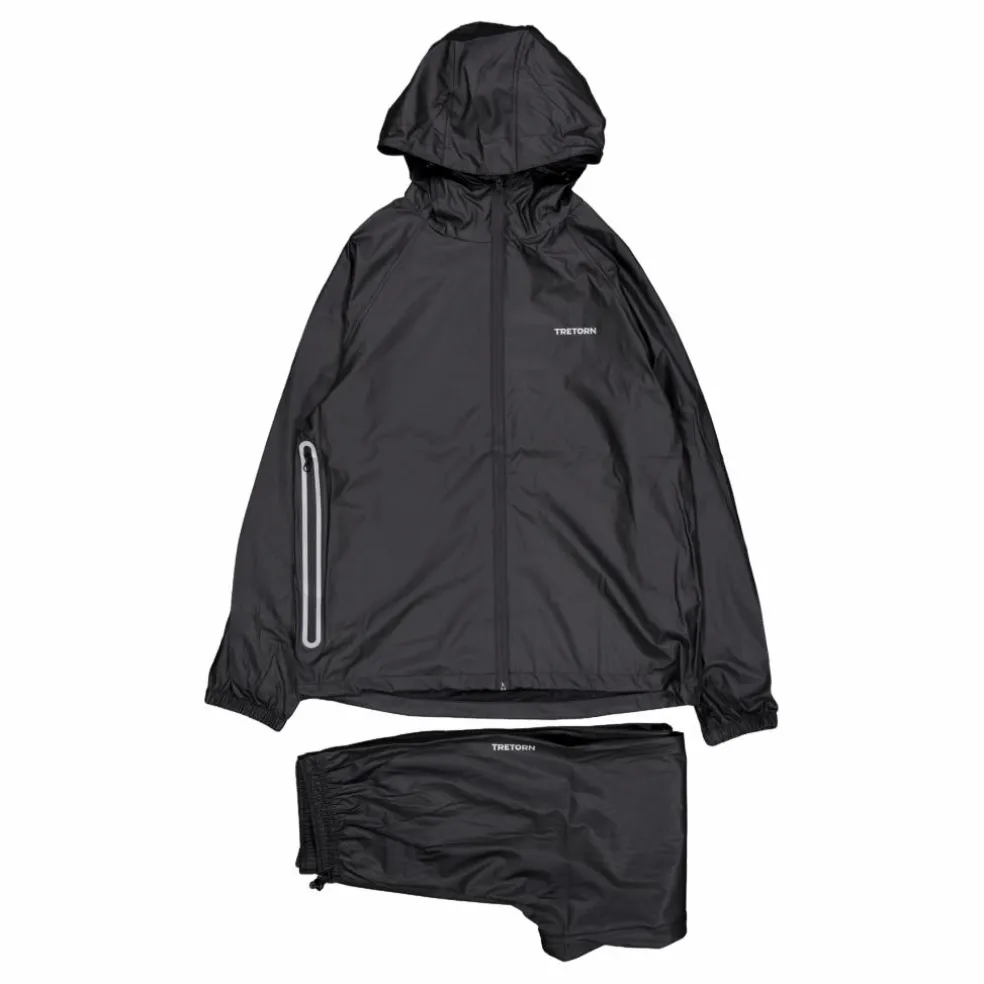 Packable Rainbreaker Set Black