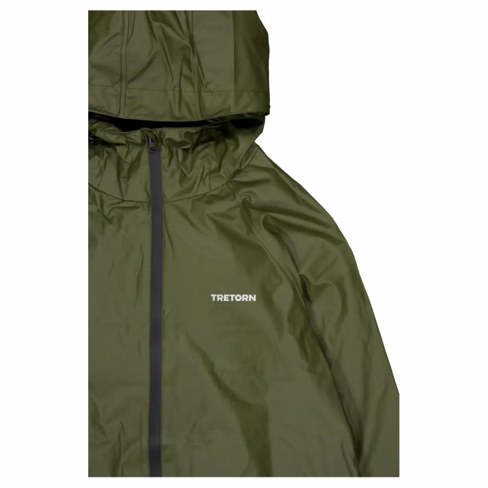 Packable Rainbreaker Set Forest Green