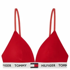 Padded Triangle Bra, Xcn Tango Red