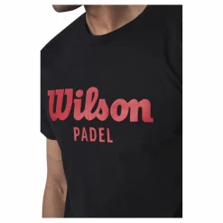 Padel Scrpt Tee Black