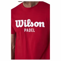 Padel Scrpt Tee Red