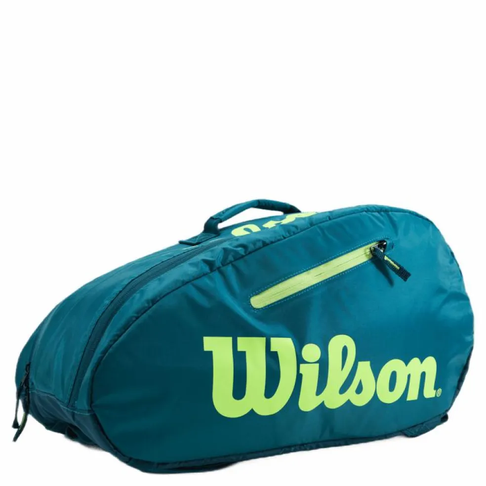 Padel Youth Racquet Bag Green/yellow