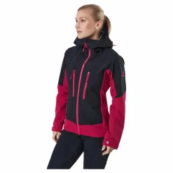 Pallas W Ii Warm Hybrid Jacket Cerise Pink - Black