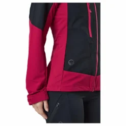 Pallas W Ii Warm Hybrid Jacket Cerise Pink - Black