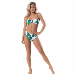 Palm Bay High Waist Cheeky White