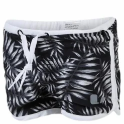 Palm Swim Diaper Shorts Black