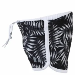 Palm Swim Diaper Shorts Black