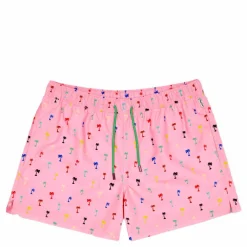 Palm Swim Shorts Medium Pink