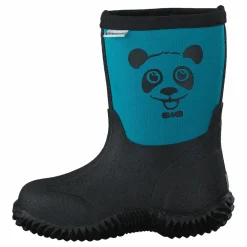 Panda Neoprene Ocean Blue