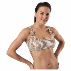 Paradise Cove Crop Top Gold