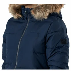 Paranaque Long Down Parka Jacket Blue