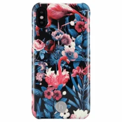 Paris Flamingo Garden iPhone X/Xs Patterned