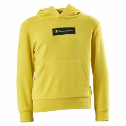 Pastel Hooded Sweatshirt Junior Yellow