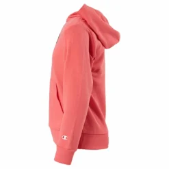 Pastel Hooded Sweatshirt Junior Red