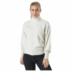 Pccava Ls High Neck Knit  Bc Birch