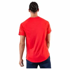 Performance Mesh Tee Red