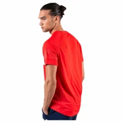 Performance Mesh Tee Red