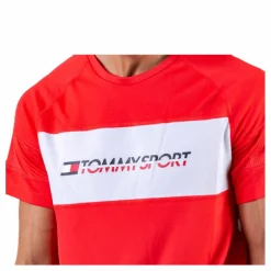 Performance Mesh Tee Red