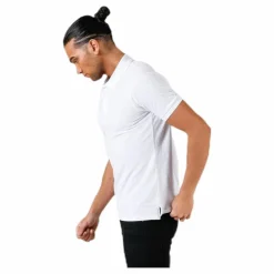Pique Polo Shirt White