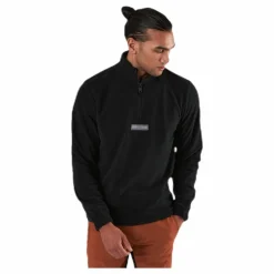 Polars Sweat Half Zip Black