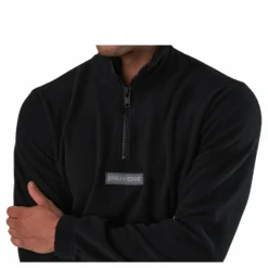 Polars Sweat Half Zip Black