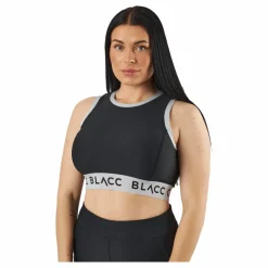 Power X Crop Top 2.0 Black/white