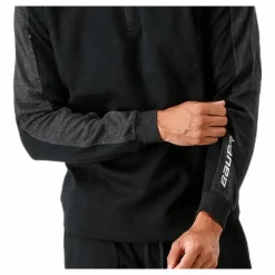 Premium Fleece 1/4 Zip Black