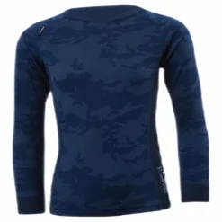 Print Merino Set Blue