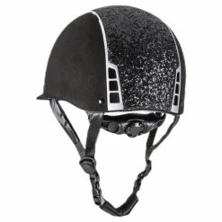 Priority Helmet Suede Glitter Black