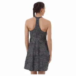 Pristine Dress Patterned/Black