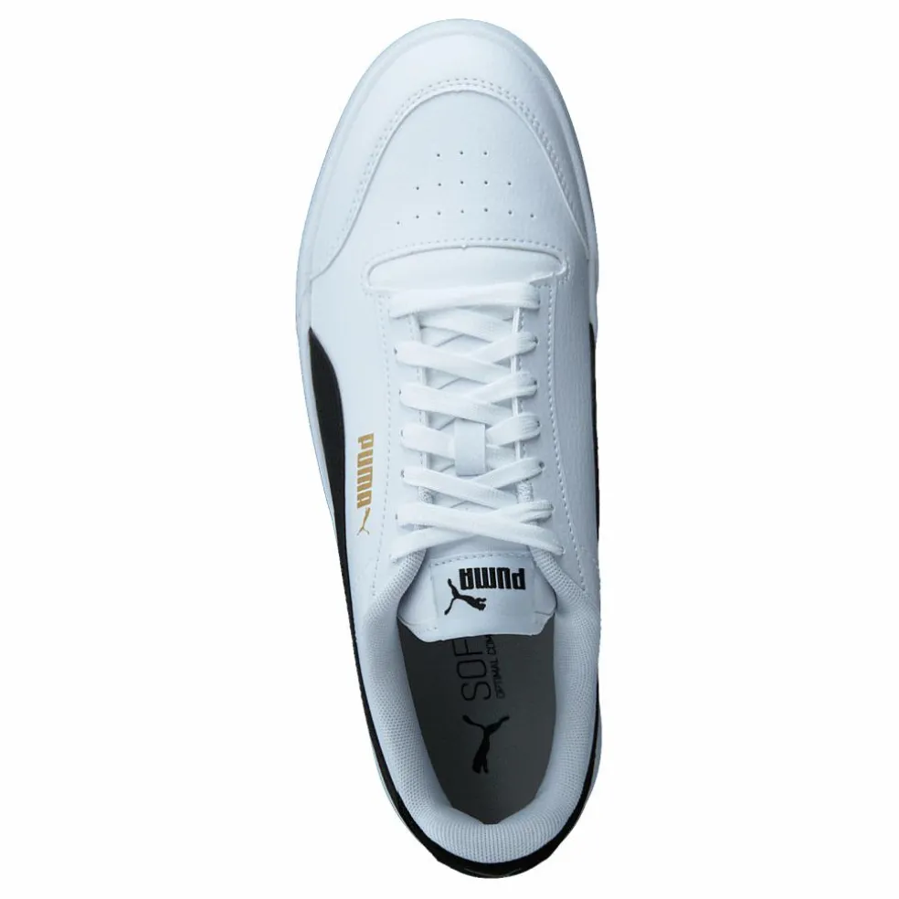 Puma Shuffle White-black-teamgold
