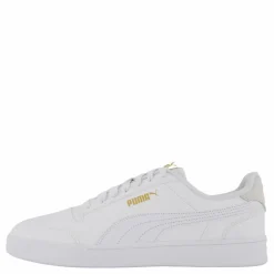 Puma Shuffle White-white-teamgold