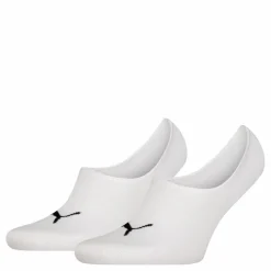 Puma Unisex Footie 2p High Cut White