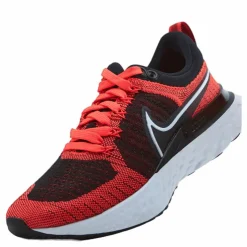 React Infinity Run Flyknit 2 Red/Black/Grey