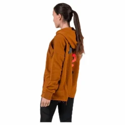 Rebel Slash Fleece Hoodie GRX Brown