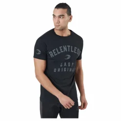 Relentless Skull Tee Washed Black