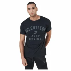 Relentless Skull Tee Washed Black
