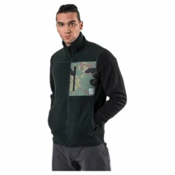 Retro Pile Jacket Green