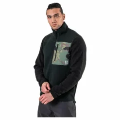 Retro Pile Jacket Green