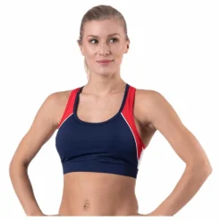 Retro Tokyo Bra Grey/Red